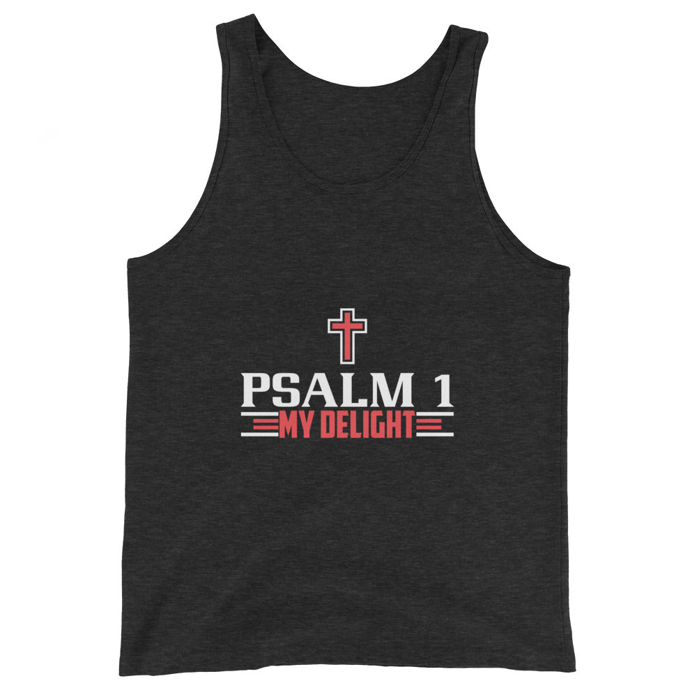 PSALM 1 Unisex Tank Top