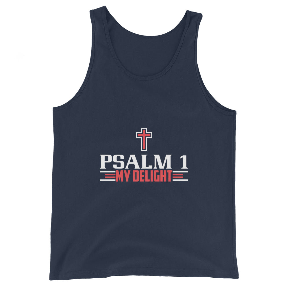 PSALM 1 Unisex Tank Top