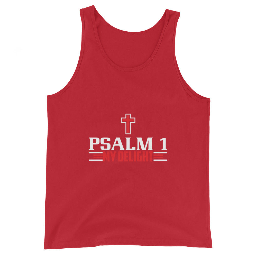 PSALM 1 Unisex Tank Top