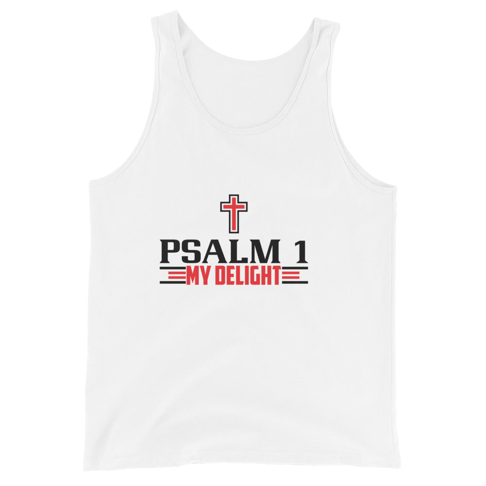 PSALM 1 Unisex Tank Top