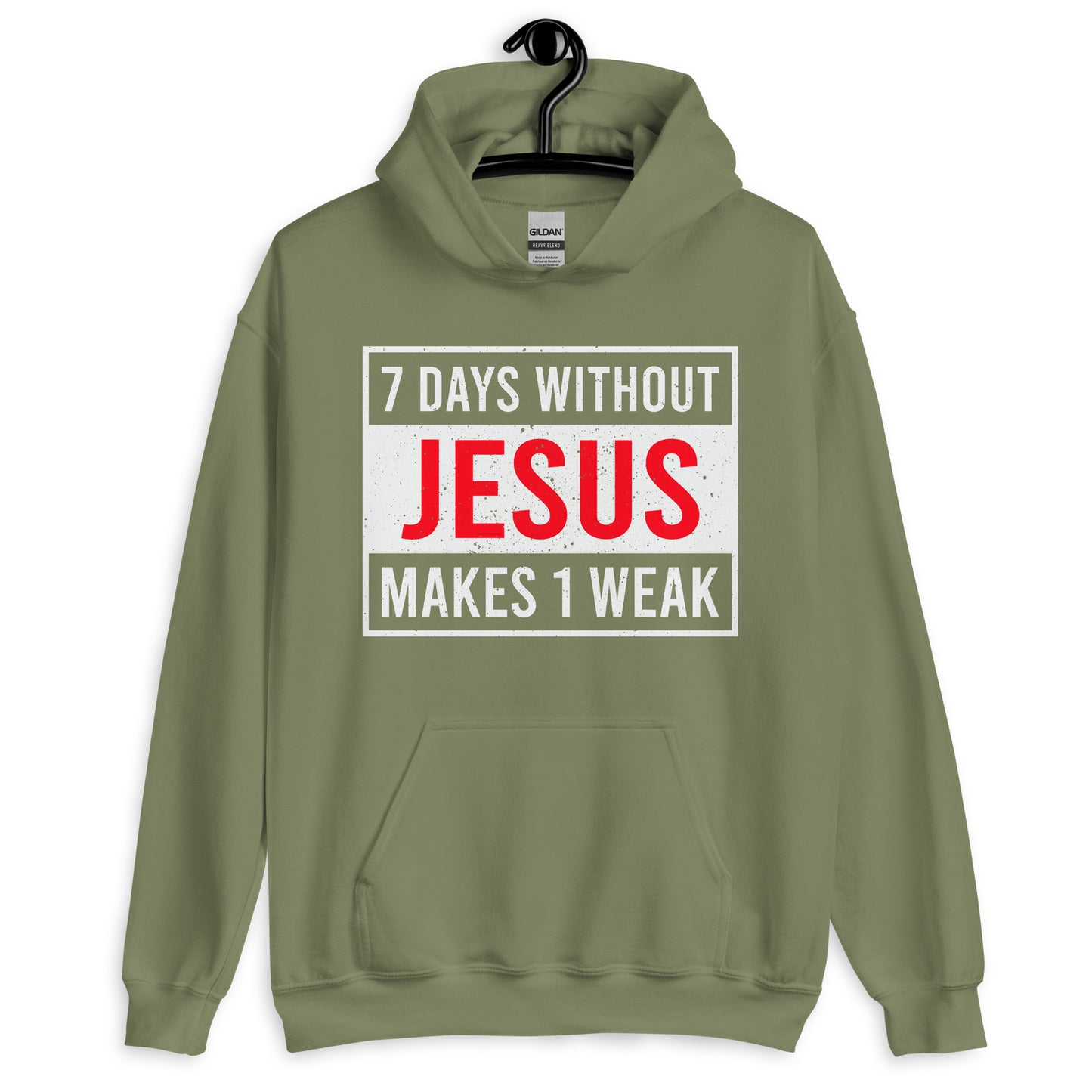7 Days Without Jesus Unisex Hoodie