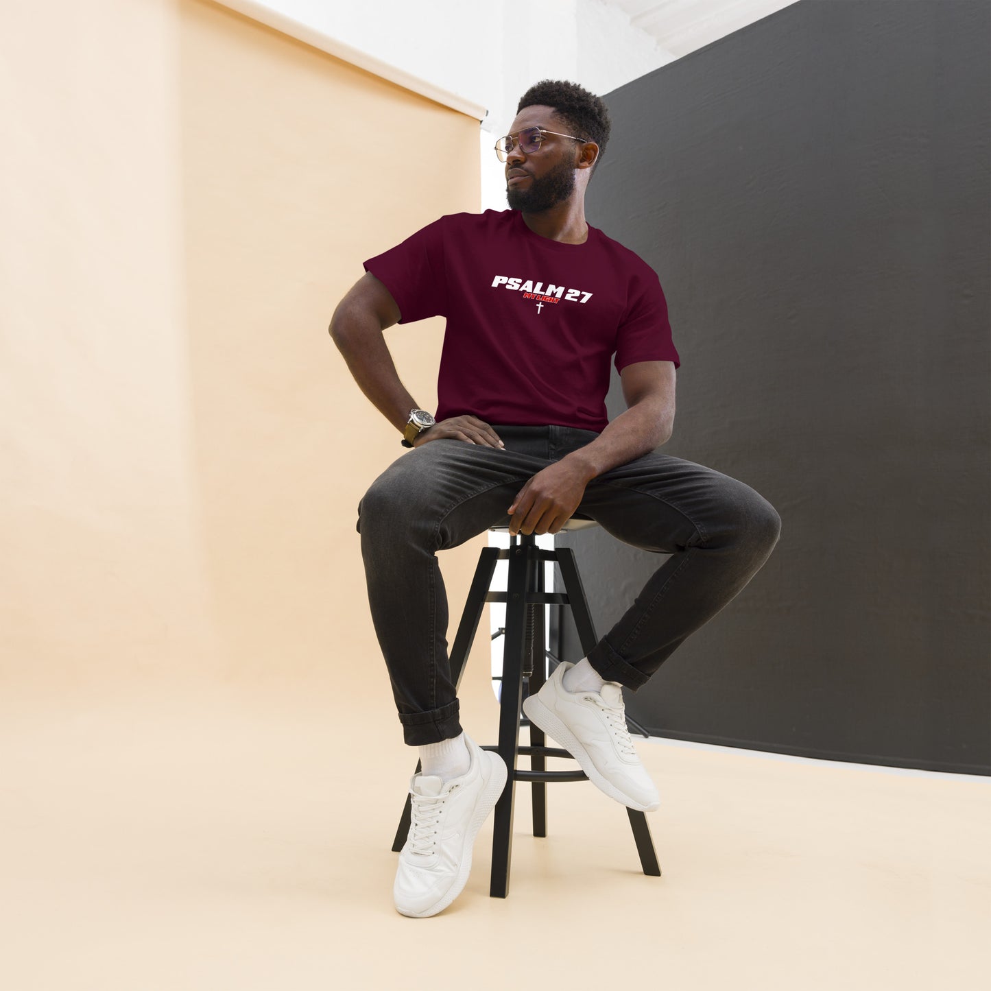 PSALM 27 Men's classic tee