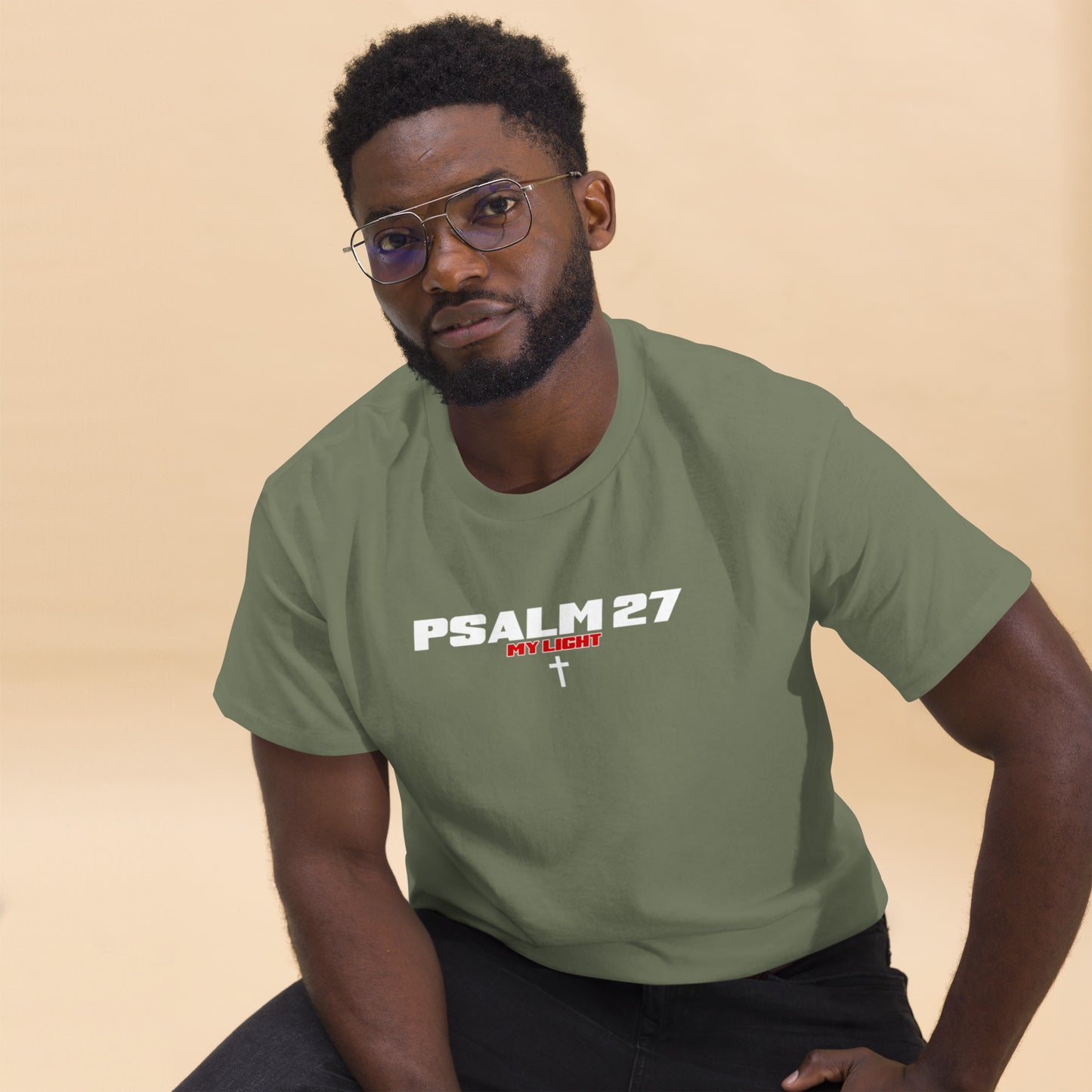 PSALM 27 Men's classic tee