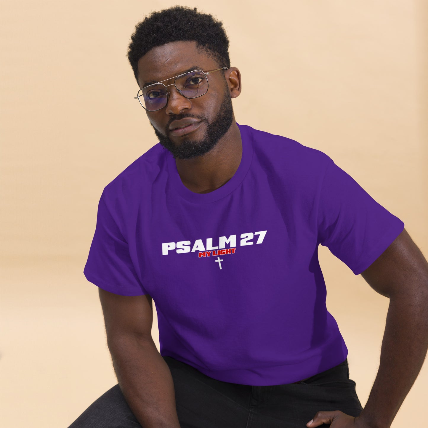 PSALM 27 Men's classic tee